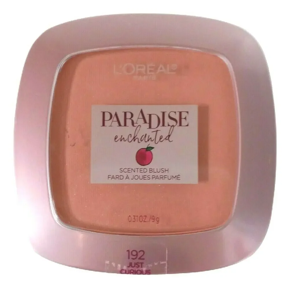 L'oreal Blush 192 Just Curious Paris Paradise Enchanted Fruit Scented Shade New